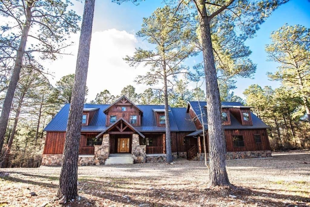 Stone Mountain Lodge 5000Sqft 6 Bed Game Room Pool Table Hot Tub Broken Bow Exterior foto